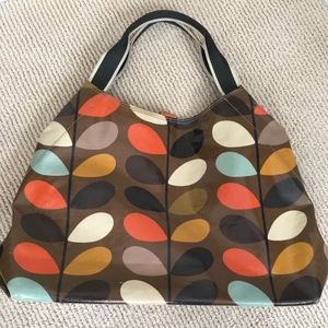 Orla Kiely Large multi stem shoulder bag